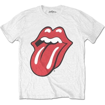 The Rolling Stones Риза Classic Tongue Unisex White M (RSTSP03MW02)