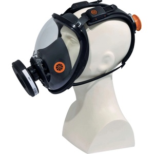 Delta Plus Delta m9200 rotor galaxy / Маска за цялото лице с панорамно виждане, система rotor® - черно/оранжево, регулируема (m9200no)