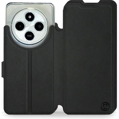 Mobiwear Soft Touch flip knížkové pro Xiaomi Redmi 14C / Poco C75 - Černé 5906511391079