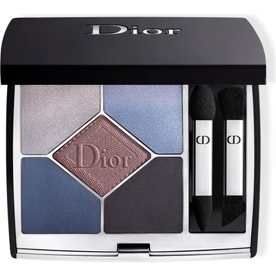 Dior Diorshow 5 Couleurs Couture Velvet Limited Edition палитра сенки за очи цвят 189 Blue Velvet 7 гр