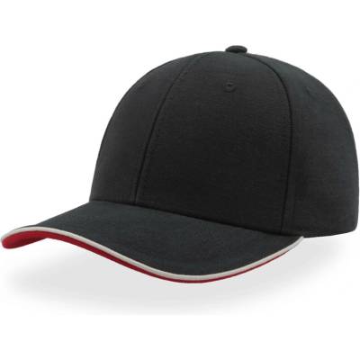 Atlantis Headwear Zoom Piping Sandwich baseballová 6 panelová COT-33000496399 Navy/bílá