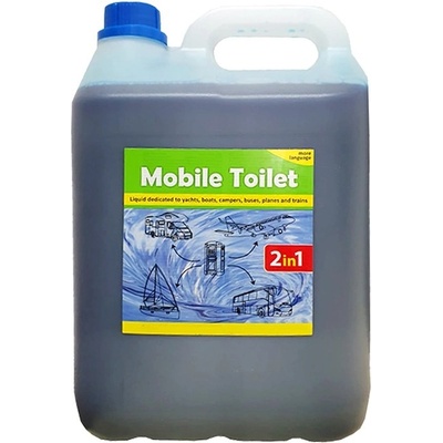AGACHEM Mobile Toilet 2v1, 5 l