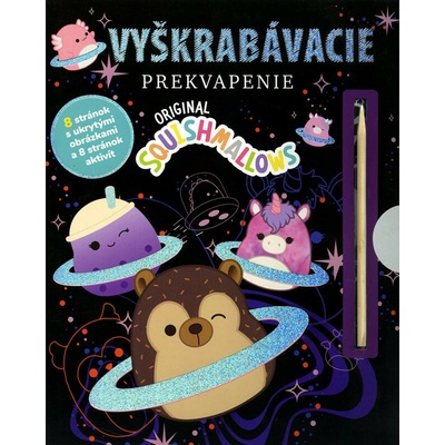 Squishmallows Vyškrabávacie prekvapenie