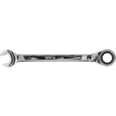 Yato Kľúč očkoplochý račňový prepínací 21mm YT-1664
