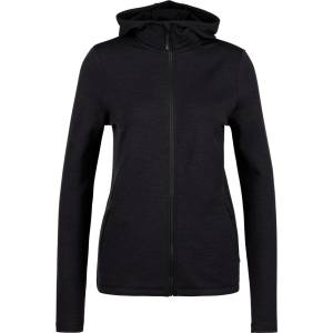 Heber Peak Дамско вълнено яке Heber Peak Women's Merino210 EvergreenHe. Zip Hoody Zip-up hoodie - Black (105-6904-0113)