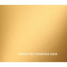 Salon na míru Manikúrní opěrka MINI Helena 50 metalická zlatá, Výplň: Klasická PUR pěna