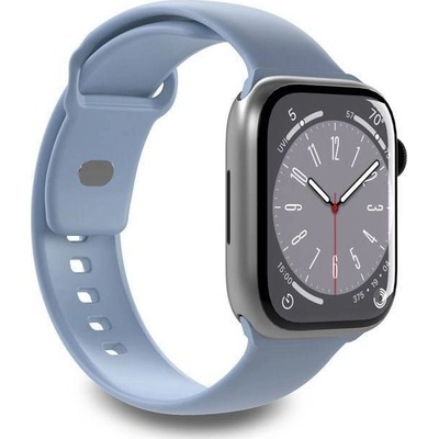 Puro ICON - Еластична каишка за смарт часовник Apple Watch 38/40/41 mm (S/M & M/L) (прахово синьо) (PUR697) (PUR697)