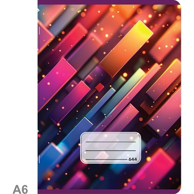 Topgal Poznámkový zošit A6 Notebook Geometric