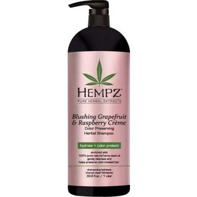 Hempz Denní krémový šampon pro barvené vlasy grapefruit a malina 1000 ml