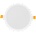 UltraLux Led панел за вграждане, Кръг, 12w, 4000k, Неутрална светлина, (pr1240)