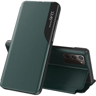 Techsuit Калъф за Samsung Galaxy Galaxy S20 FE 4G / S20 FE 5G - серия eFold - тъмно зелен