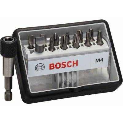 BOSCH (12+1) ks sada šroubovacích bitů Robust Line, M Extra-Hart PROFESSIONAL (2607002566)