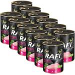 RAFI Cat Възрастни Пате с Пуйка 12 x 400 г