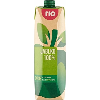 Rio 100% jablko 1 l