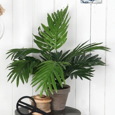 Umelá rastlina Palma Areca, 45 cm, zelená, 930311