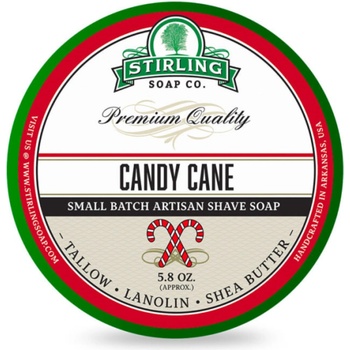 Stirling Soap Company Candy Cane mýdlo na holení 170 ml