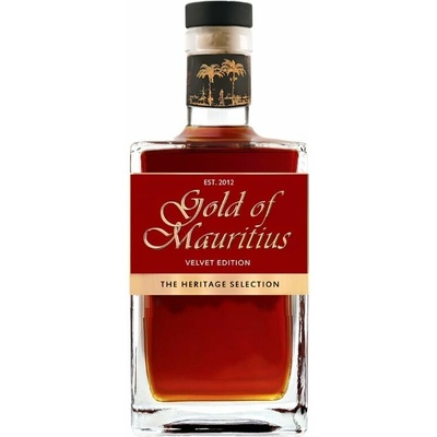 Gold of Mauritius Heritage Velvet Edition 43% 0,7 l (holá láhev)
