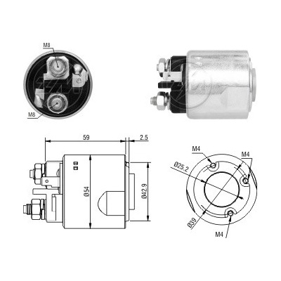 Spínač startéru Hyundai 36100-42350