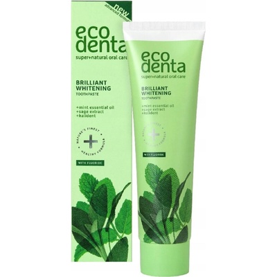 Ecodenta pre žiarivé bielenie 100 ml