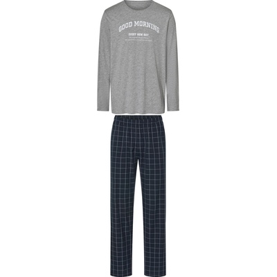 esmara Men pánské pyžamo šedá / navy modrá – Sleviste.cz