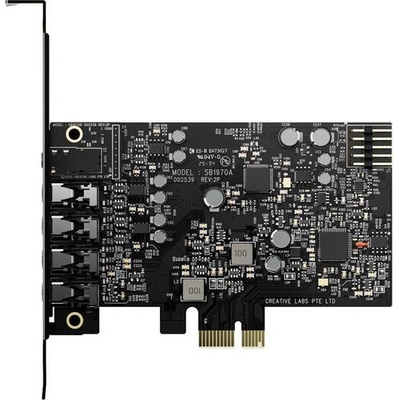 Creative Звукова карта Sound Blaster Audigy FX Pro, Hi-Res звук 7.1, PCI-e интерфейс, за компютър
