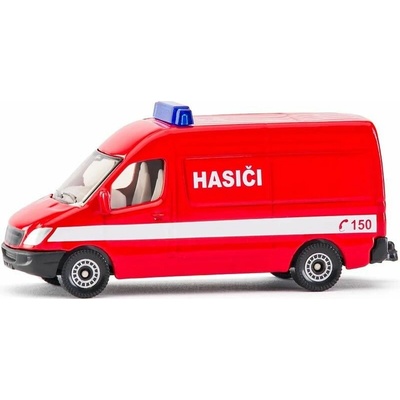 SIKU Siku Blister hasičská dodávka česká verze 1:50