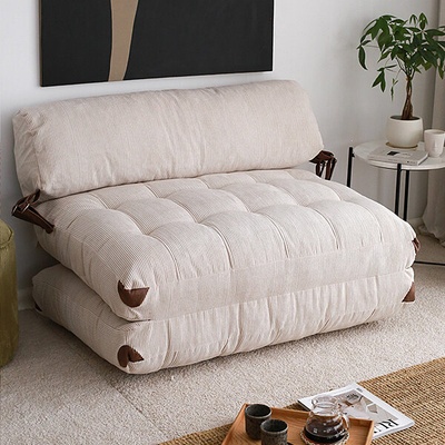 ASG Разтегателен диван PUFFIN Soft - White (8684282400219)