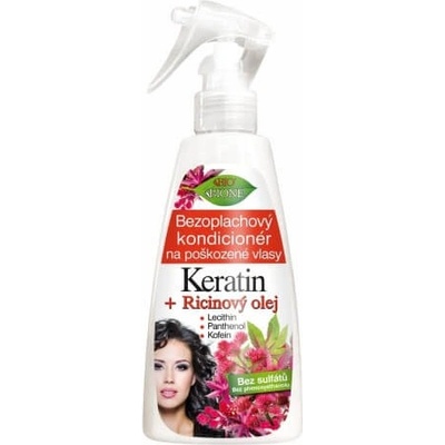 BC Bione Keratin + Ricinový olej bezoplachový Conditioner 260 ml