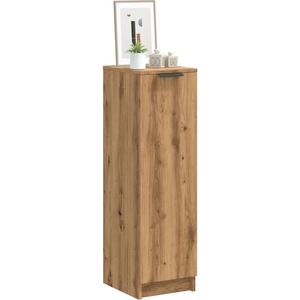 vidaXL Шкаф за обувки, дъб артизан, 29, 5x35x100, 5 см, инженерно дърво (856992)