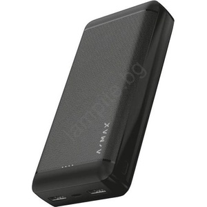 Aligator AX0004 - Външна батерия A-MAX 20000 mAh 3, 7V черна (PH0041)
