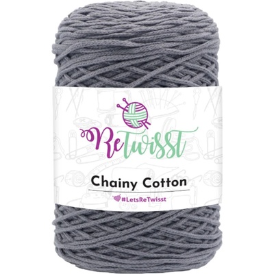 ReTwisst Chainy Cotton 6 tmavě šedá