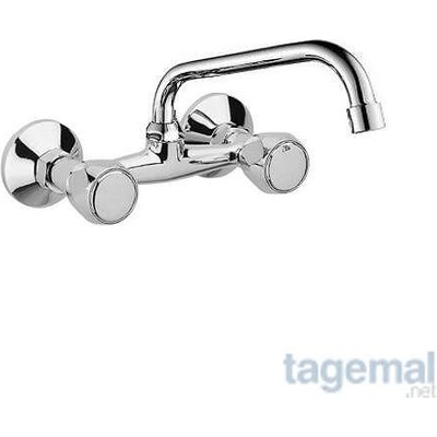 Tagemal Смесител стенен 16 см, двуръкохватков 716 u лебедка