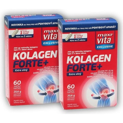 Maxivita Kolagen Forte + 2 x 60 kapslí