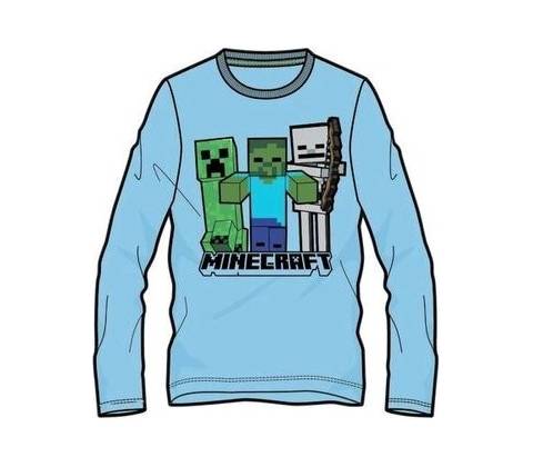 Tričko Minecraft Blue