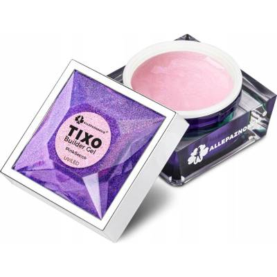 Allepaznokcie stavební gel s tixotropií na nehty Tixo PinkSecco 15g