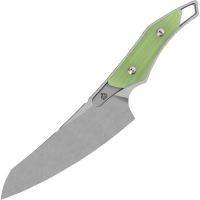 QSP Knife T-Cook Nitro V, Stonewash, Glow-in-the-Dark G10 QS172-B1