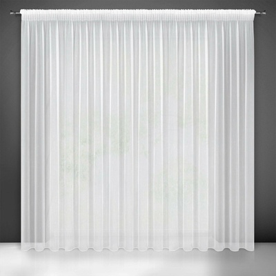 EUROFIRANY ZÁCLONA NA PÁSKE PILAR 350X270 CM BIELA