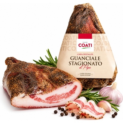 Coati guanciale stagionato kořeněné vepřové líčko 2 kg – Zboží Mobilmania