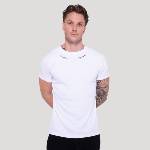 GymBeam Тениска Tribal Ribbed White XL