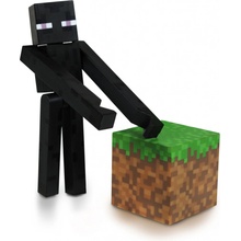 Minecraft Enderman s příslušenstvím 9 cm