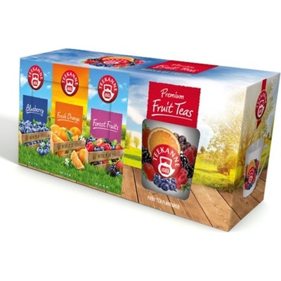 TEEKANNE Premium Fruit Teas 3 x 20 vrecúšok 140 g