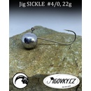 Jigovky.cz Jigové hlavičky Sickle vel.4 22g 5 ks