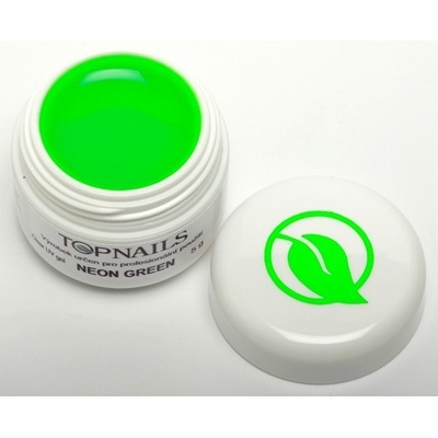 Topnails UV gél farebný neónový zelený 522 5g