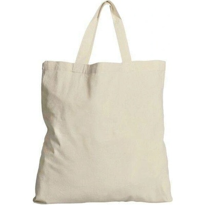 Bavlněná taška natural krátké ucho 140 gr - 380x420 mm (38x42 cm)