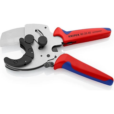 KNIPEX Ножици за рязане на тръби, поцинковани, Ø26-40мм, синьо-червена ръкохватка 210мм, с фиксатор, - K902540 (K902540)