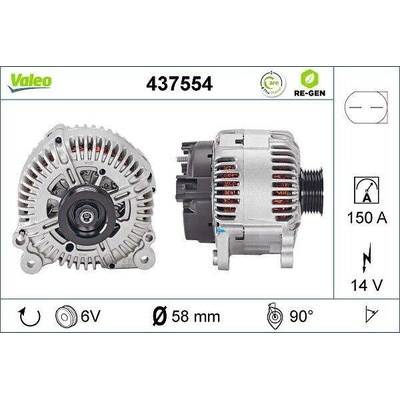 Alternátor VALEO 437554