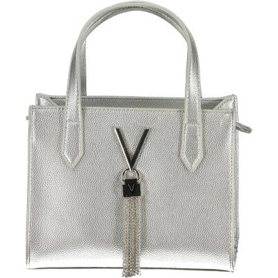 Valentino Bags Stylová dámská kabelka 20.0X15.0X11.0cm Stříbrná