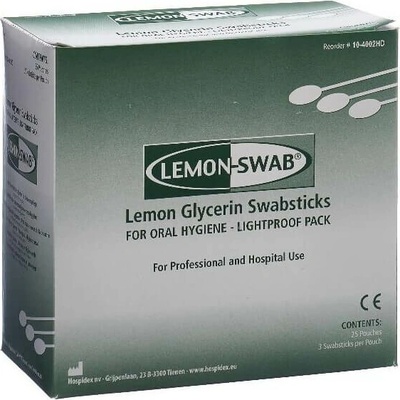 Vatové tyčinky s glycerínom Lemon-Silk 25x3 ks