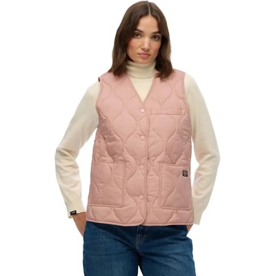 SUPERDRY Потник Superdry Quilted Lite Liner vest - Pink (Vintage Blush)