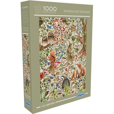 Gibsons Пъзел Gibsons от 1000 части - Горска дива природа (G7217)